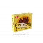 Благовоние Конус "Корица"  (Cinnamon Incense Cones) с Подставкой HEM